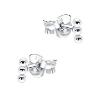Silver Dots Stud Earring STS-6883